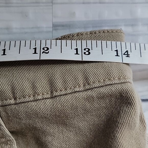 Gloria Vanderbilt Amand Tan Colored Jeans Womens Size 6 - Picture 12 of 14